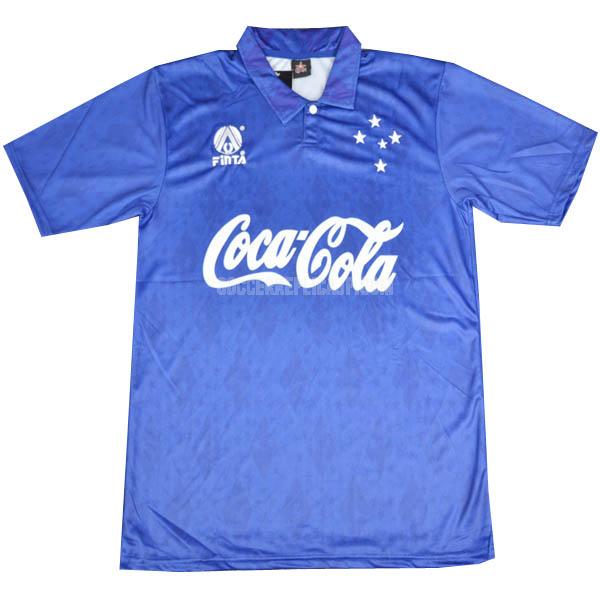 1993-1994 finta クルゼイロec ホーム レプリカ レトロユニフォーム