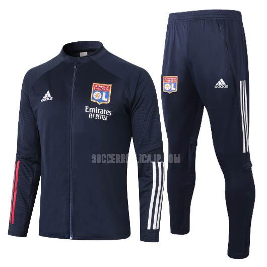2020-21 adidas オリンピック リヨン 紺 ジャケット