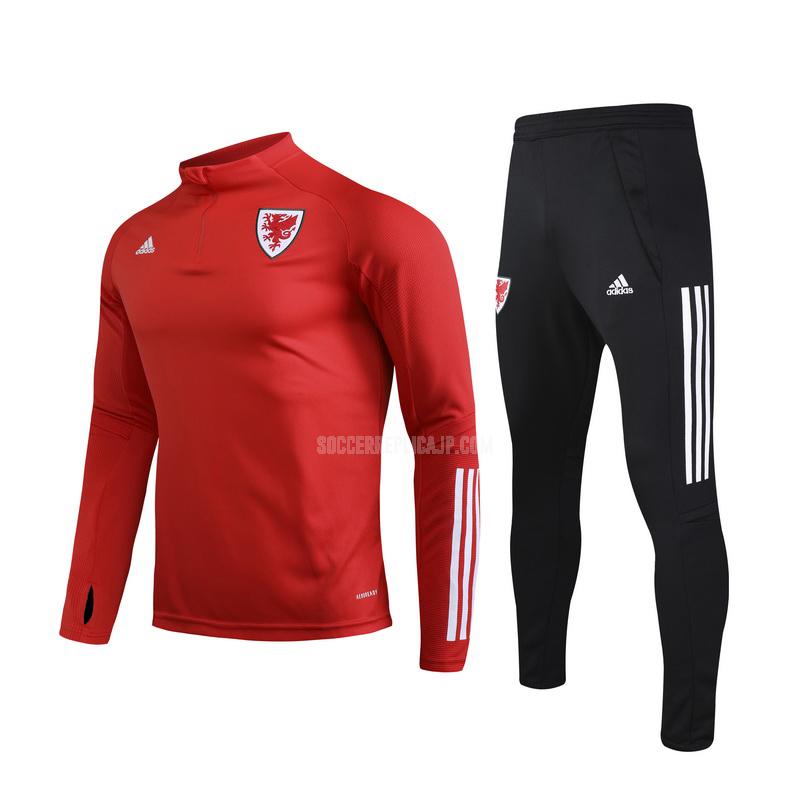 2021 adidas ウェールズ ジュニア 赤 サッカー スウェットシャツ