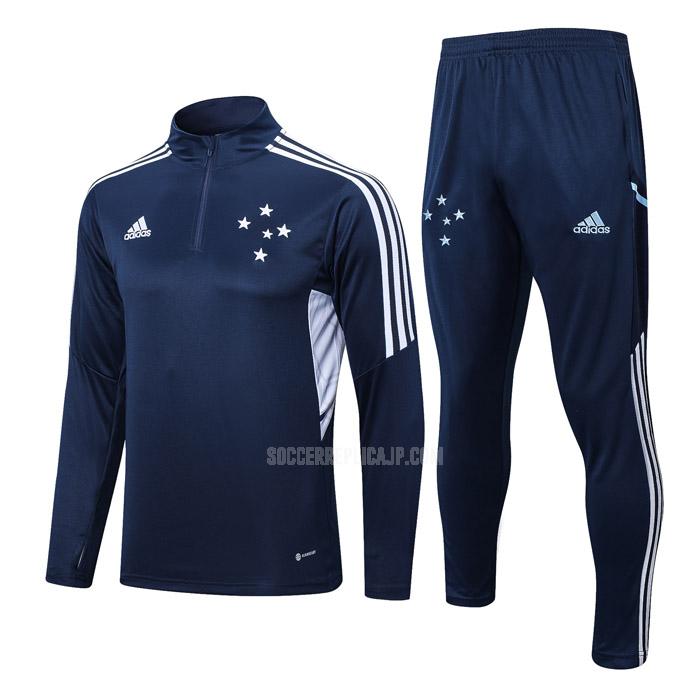 2022-23 adidas クルゼイロec 22125a1 青い サッカー スウェットシャツ