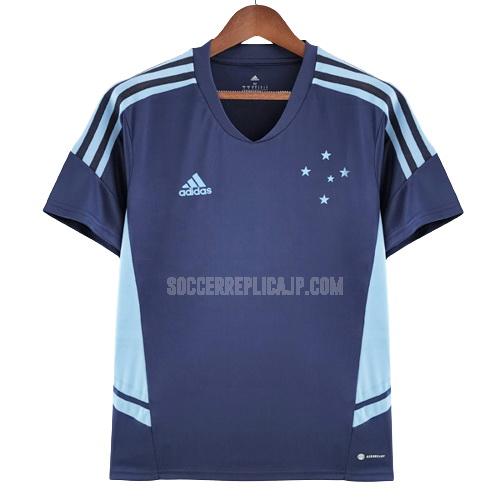 2022-23 adidas クルゼイロec 青い プラクティスシャツ