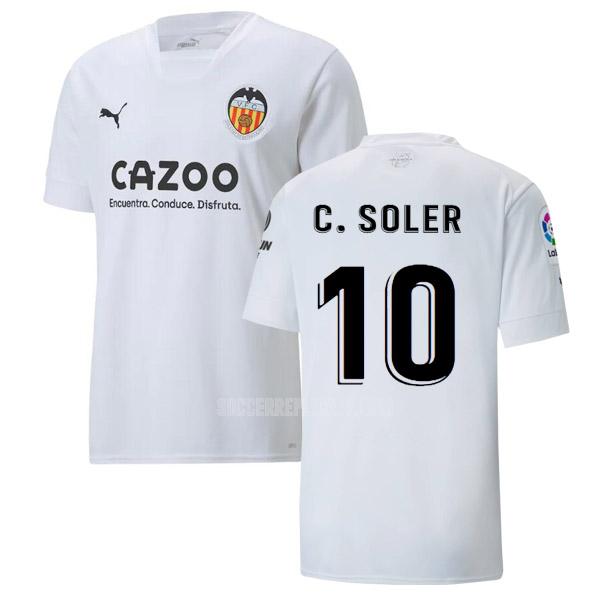 2022-23 puma バレンシアcf c. soler ホーム ユニフォーム