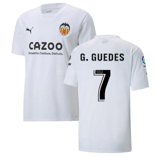 2022-23 puma バレンシアcf g. guedes ホーム ユニフォーム