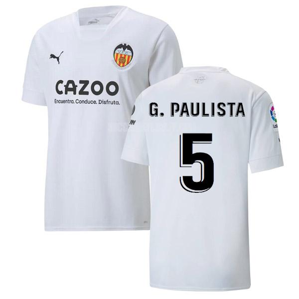 2022-23 puma バレンシアcf g. paulista ホーム ユニフォーム