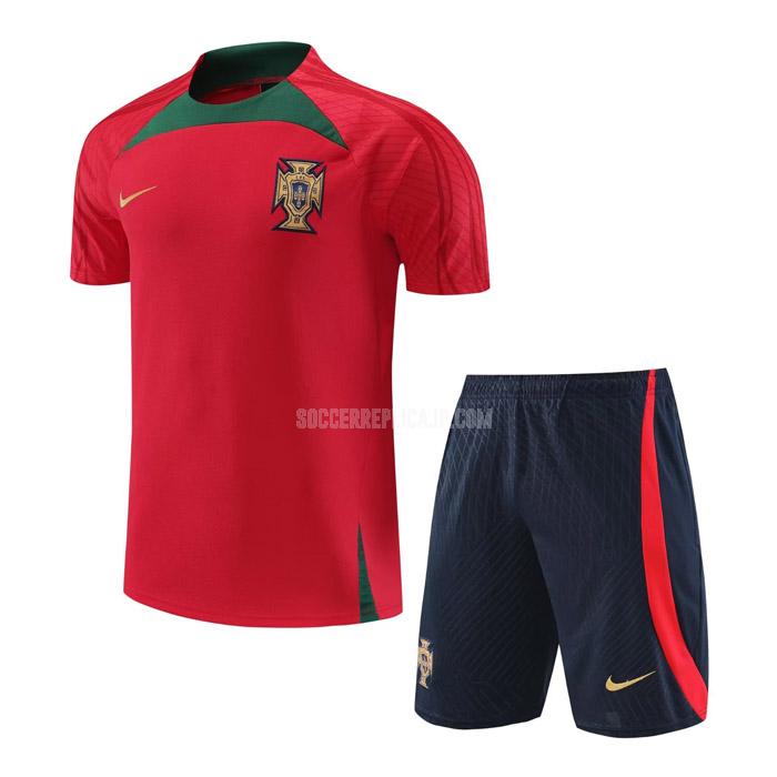2022-23 ナイキ ポルトガル 221115a1 赤 プラクティスシャツ