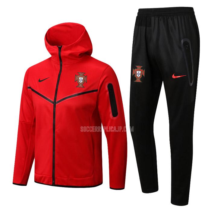 2022-23 ナイキ ポルトガル 22125a1 赤 フード付きジャケット