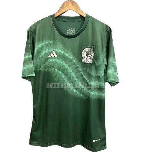 2022 adidas メキシコ ワールドカップ 試合前 緑 ユニフォーム