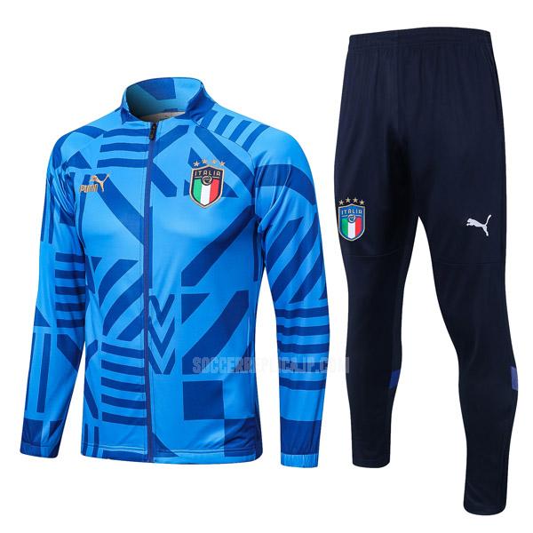 2022 puma イタリア 221228a1 青い ジャケット