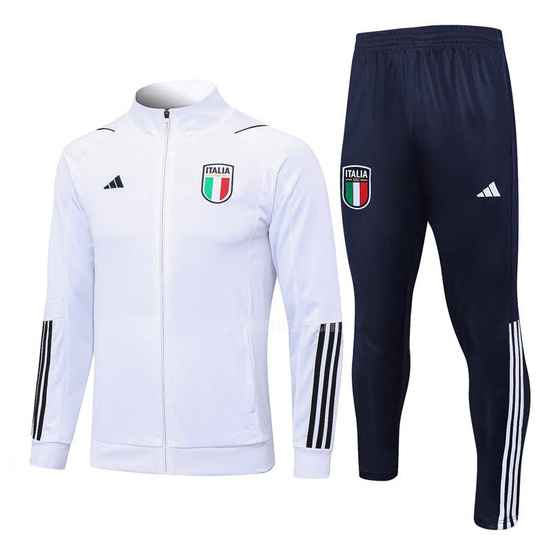 2023-24 adidas イタリア 23625a1 白い ジャケット