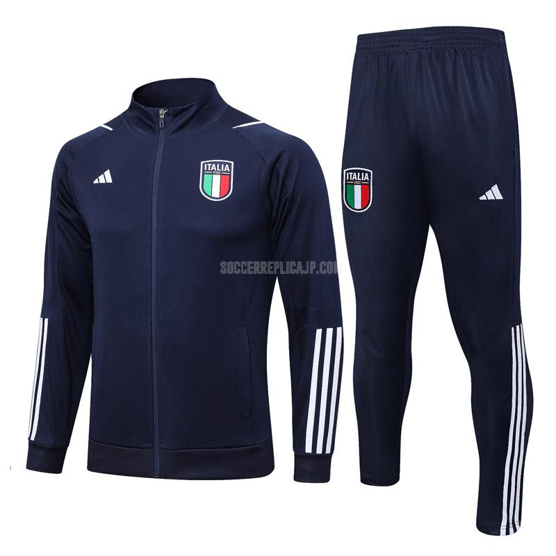 2023-24 adidas イタリア 23625a1 紺 ジャケット