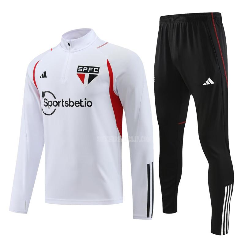 2023-24 adidas サンパウロfc 2362a1 白い サッカー スウェットシャツ
