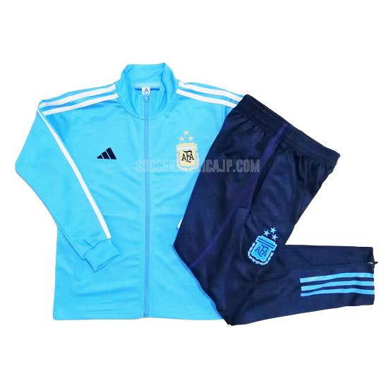 2023 adidas アルゼンチン ジュニア 23115a2 青い ジャケット