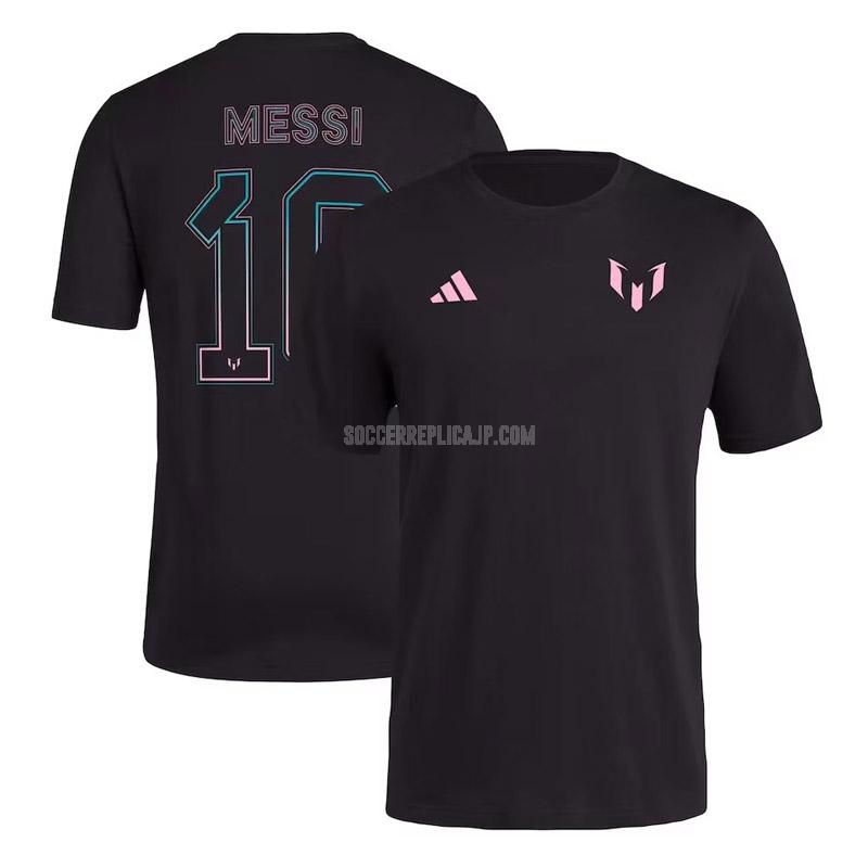 2023 adidas インテル マイアミ 2371a3 ブラック T-Shirt